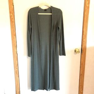 I Joah Duster Cardigan w/ Side Slits Small